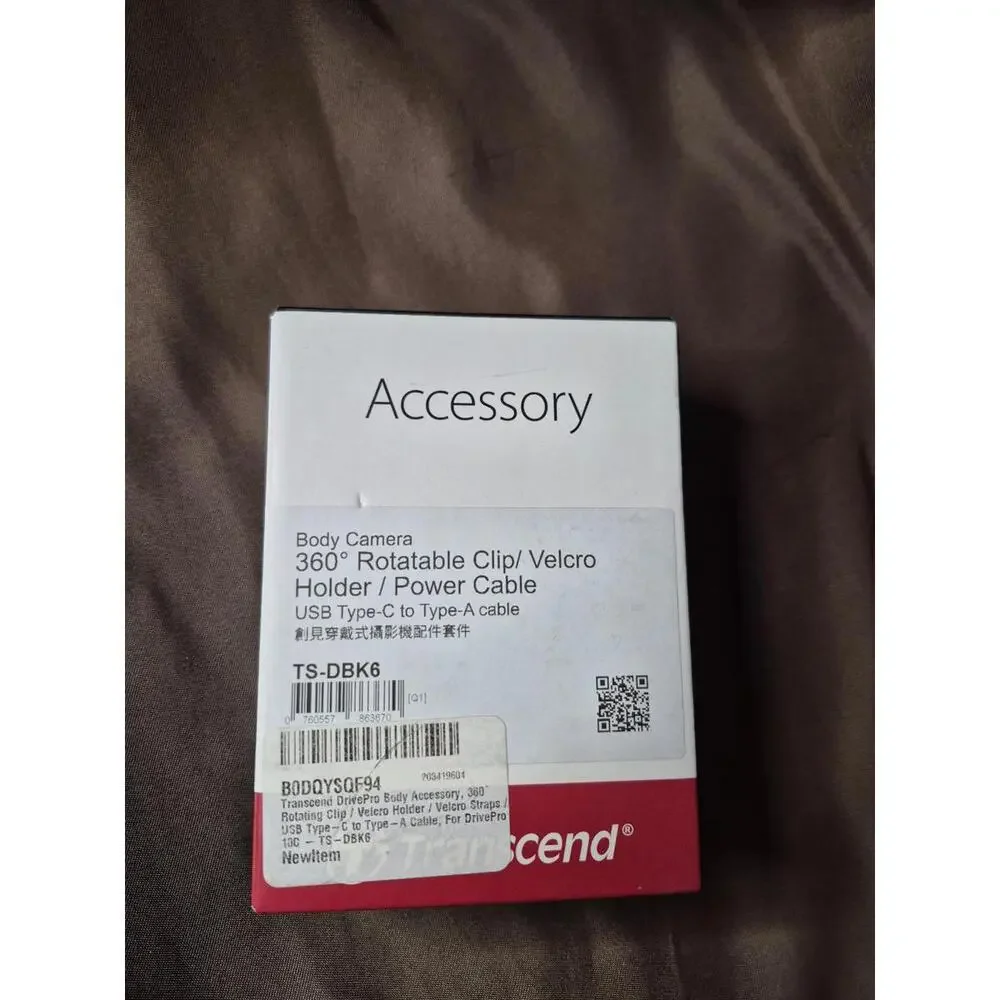 Transcend 360 body camera accessories Ntw